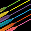 Kit Caneta Em Gel Cores Neon Escritório Material Escolar