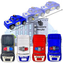 4 Carrinhos Da Policia A Fricçao Barato Carro Brinquedo