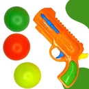 Pistola Lançador De Bolinha Kit 2 Arminha De Brinquedo