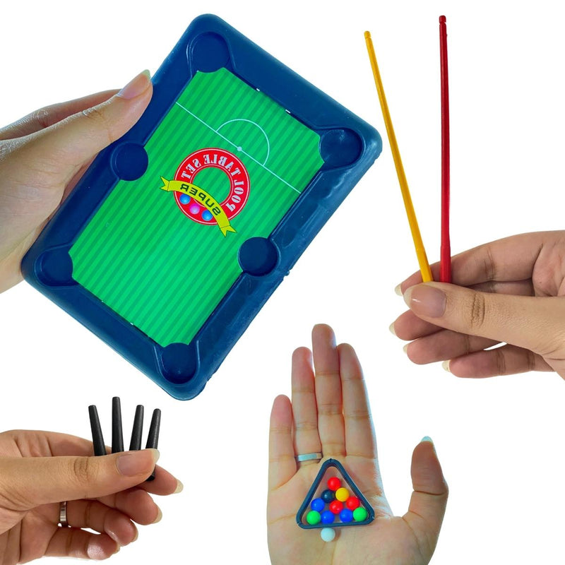 Brinquedo Mini Mesa De Sinuca Bilhar Jogo Infantil Portátil