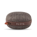 Mini Caixa De Som Speaker Bluetooth Resistente A Agua Eas052pa-y Marrom Elsys