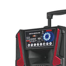 Caixa De Som Amplificada Star Light Af 8 150w C/ Microfone E Controle Bluetooth/fm/usb/sd Sumay