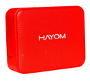 Caixa De Som Portatil Bluetooth Ipx7 Vermelho - Cp2702 5w Hayom