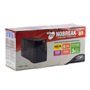 Nobreak 1200va Ups Office Security Bivolt 115v C/ Rodizio Preto Force Line