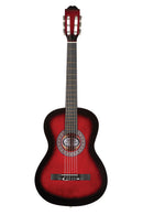 Violao Acustico Nylon Pp-1 Rsb Vermelho Waldman