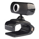 Webcam Standard 480p 30fps Usb Sensor Cmos Microfone Preto Wc051 Multilaser