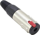 Plug Adaptador Jack J10 Stereo/mono Metal Profissional J01n-1 C/10 Importado