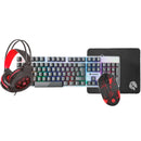 Kit Gamer 4x1 Led Teclado/mouse/headset/mousepad Tc3220 Hayom
