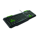 Teclado Gamer Usb Multimidia Tc243 Preto/verde Multilaser