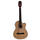 Violao Eletroacustico Aco C/ Cutaway Flce-39s Natural Waldman