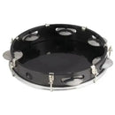 Pandeiro Profissional Abs Preto 10 Pol. Pele Preta Phoenix