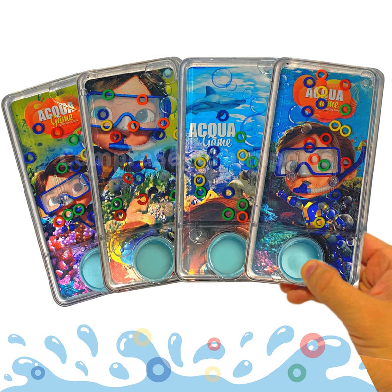 Aquaplay Jogo De Argolas Retro Play Game Animais Marinhos