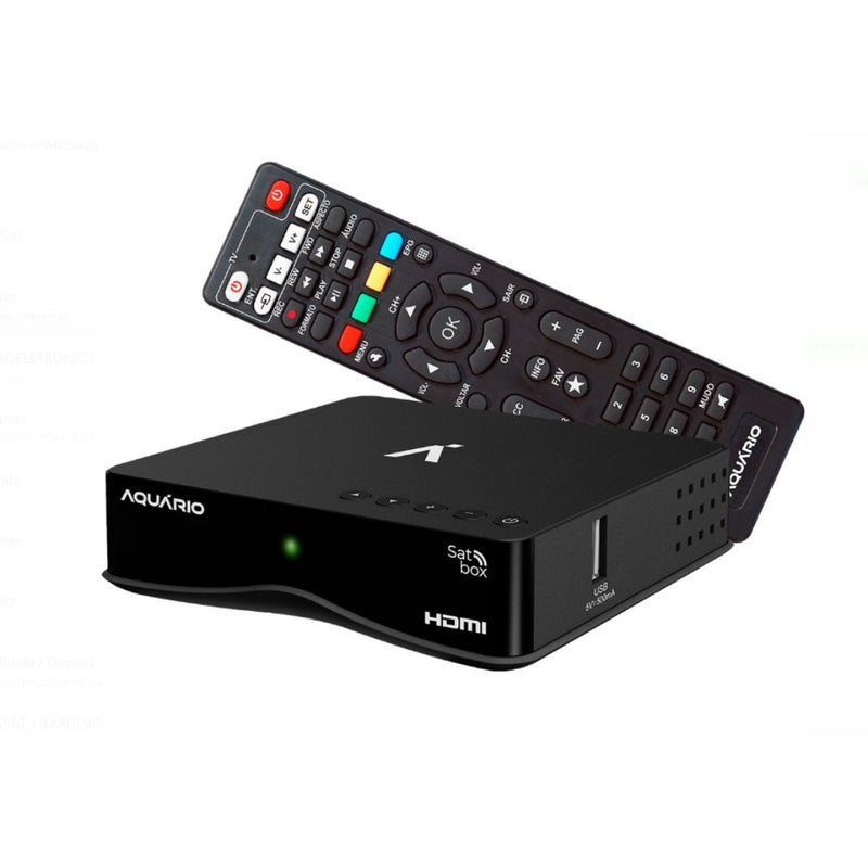 Receptor Digital Full Hd Satbox Dth-9000 Aquario