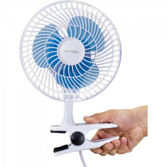 Ventilador de Mesa Ventisol Mini 20 Azul/Branco 220V