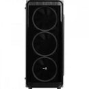 Gabinete Gamer Aerocool Window Preto RGB Lateral Acrílico