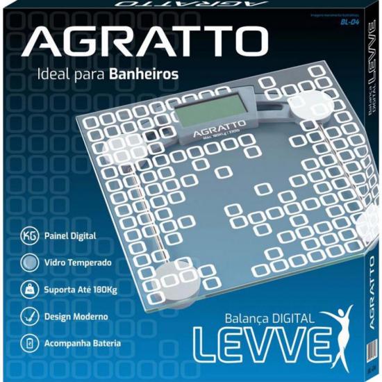 Balança Corporal LEVVE BL04 AGRATTO