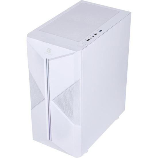 Gabinete Gamer Fortrek Holt Mid Tower RGB Branco