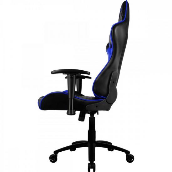 Cadeira Gamer Profissional TGC12 Preta/Azul THUNDERX3