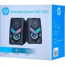 Caixa de Som HP DHE-6000 Multimídia 2.0 Preta