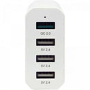 Carregador Turbo USB 40W QC2.0 Branco EXBOM