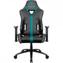 Cadeira Gamer YC3 Preta/Ciano THUNDERX3