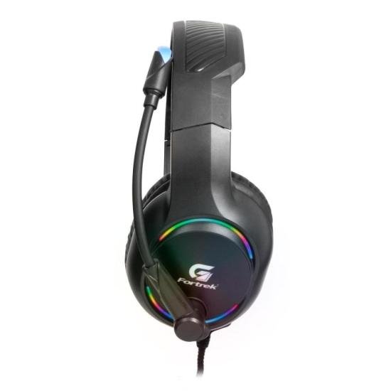 Headset Gamer Fortrek Holt P2 + USB RGB Preto