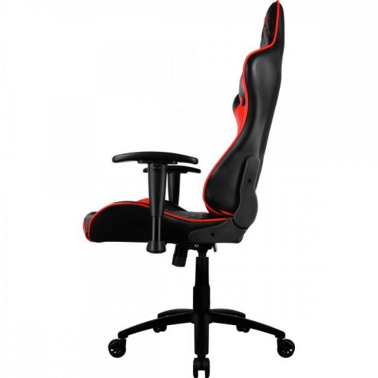 Cadeira Gamer Profissional TGC12 Preta/Vermelha THUNDERX3