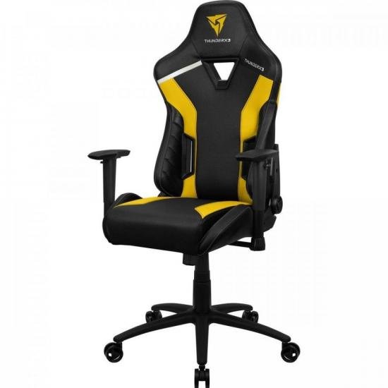 Cadeira Gamer TC3 Bumblebee Yellow THUNDERX3