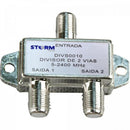 Divisor Satélite 1/2 5-2400 MHz STORM - DEZ / 10