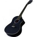 Violão Harmonics GE-21 Eletroacústico Aço Preto