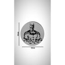Plaquinha Decorativa Batman Natural Em Mdf
