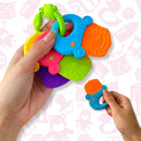 Brinquedo Para Bebê Kit Chocalho Com Mordedor E Massageador