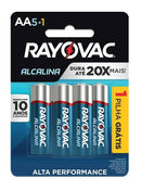 Pilha Alcalina Aa6 Rayovac Cartela C/6 Unid. - Pç / 6