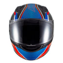 Capacete Sky Two Legends Preto Fosco Transf Vermelho 62
