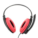 Fone Headset Gamer P2 C/ Microfone 0206 Preto/vermelho Bright