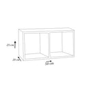 Nicho Duplo Trovarelli 50x25x20 Branco