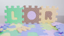 Tatame De EVA Educativo Infantil Números e Letras Brinquedo C/36 Peças