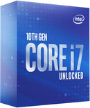 PROCESSADOR INTEL CORE I7-10700K 3.8GHZ (TURBO 5,10GHZ)CACHE 16MB 8 NUCLEOS 16 THREADS 10ª GER LGA 1200 BX8070110700K