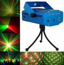 Mini Laser Led Projetor Raio Holografico Dj Festa Balada