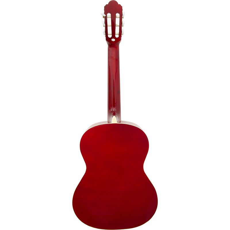 Violão Acústico De Nylon Para Destros Com Tensor Tcg 390 Vermelho Thomaz