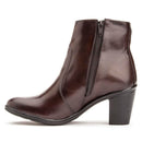 Bota Montaria Cano Curto Couro Comfort Brown 2803