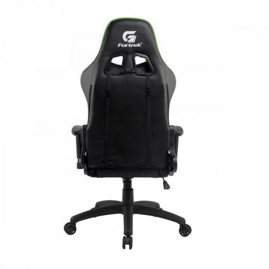 Cadeira Gamer Black Hawk Preta/Verde FORTREK