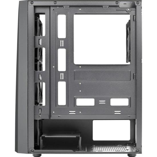 Gabinete Gamer Aerocool Blade Preto RGB Lateral Vidro