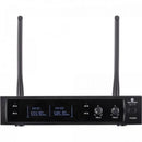 Microfone Sem Fio de Mão Duplo UHF Harmonics HSF-102