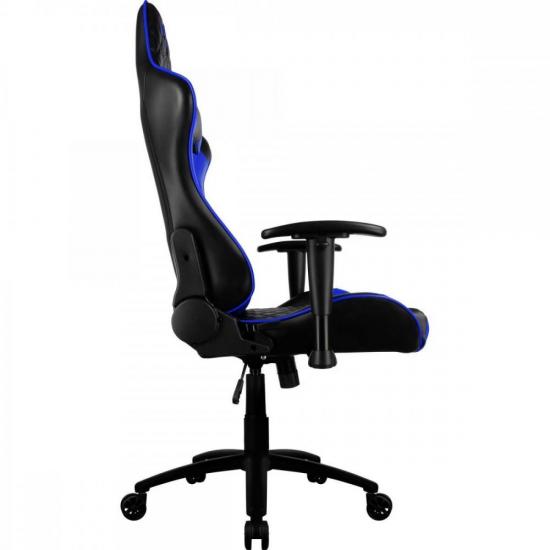 Cadeira Gamer Profissional TGC12 Preta/Azul THUNDERX3