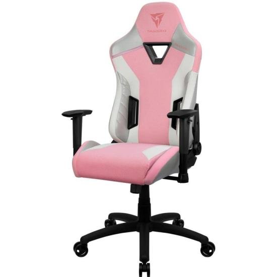 Cadeira Gamer ThunderX3 TC3 Sakura White Rosa