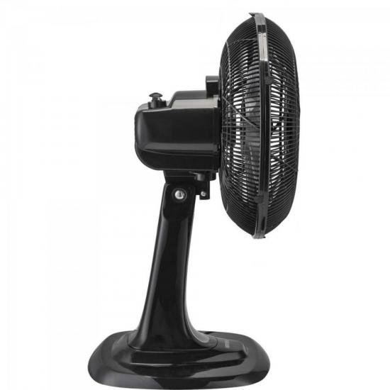 Ventilador de Mesa Ventisol Turbo 6 30cm Preto/Cinza 220v