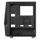 Gabinete Gamer Aerocool Zauron Saturn Preto RGB Lateral Vidro