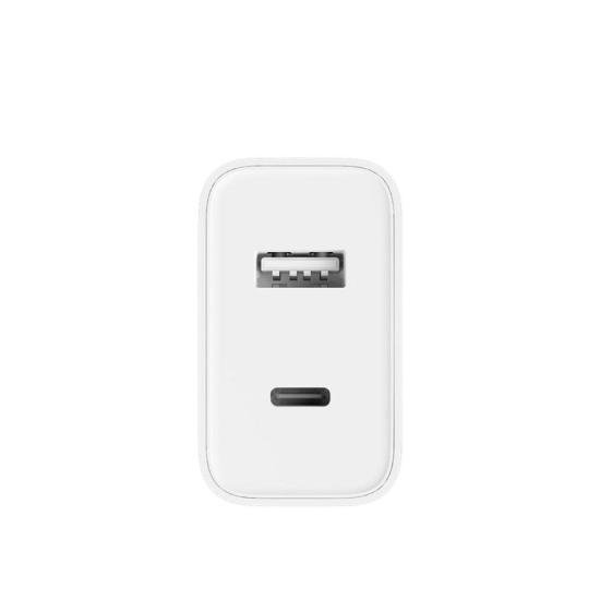 Carregador Ultra Rápido 33W 2 Saídas USB Branco XIAOMI