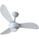 Ventilador de Teto Ventisol Mistral 3 Pás Branco 127v